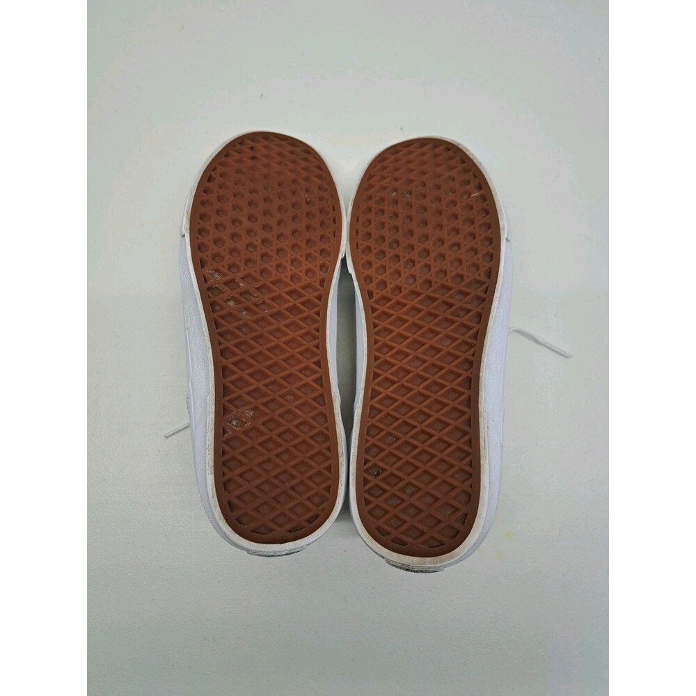 Vans Shoes Off The Wall 500714 White Gray Checkered Sneakers Size Women 11 - Picture 6 of 7
